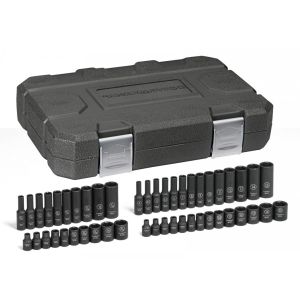 GearWrench Impact Socket Set 48 Piece 1/4"Dr Deep & Standard METRIC/SAE 84902