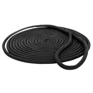 Mooring Dock Line MAE464 Black Polypropylene 20mm x 20m MAE464
