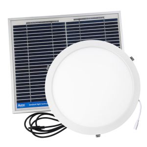 Illume KIS1013TLA Skylight Alternative 280mm Round Roof Solar WHITE PREMIUM