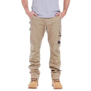 Tradie MJ3201SE/87 Cargo Pants Slim 87R/34 Fit Flex 77R/30 KHAKI MJ3201SE/87