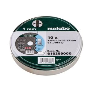 Metabo 125mm Cutting Disc 10 Piece 616359000