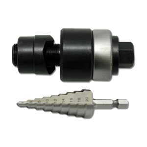 Plumtool Tap Hole Cutter 35MM Includes Step Drill PTTH308