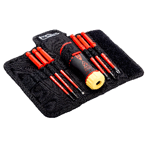 Bahco 7PC 1000V Ratchet Screwdriver Set 808061