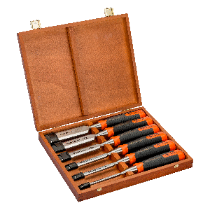 Bahco 6PC 6-32MM ERGO Splitproof Chisel Set 434-S6-EUR