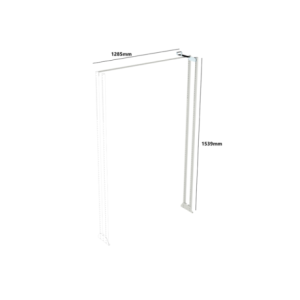 Wattmaster RolaShelf 12 Series Heavy Duty Extention Frame Height 1539mm WATRSEFR/HD/120