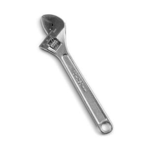 Wattmaster Adjustable Spanner Length 250mm Chrome Plated Engraved Metric Scale WATMRA250W