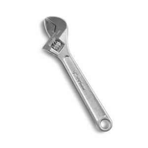 Wattmaster Adjustable Spanner Length 200mm Chrome Plated Engraved Metric Scale WATMRA200W