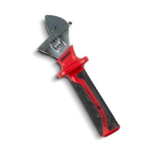 Wattmaster Adjustable Spanner Length 160mm 1000v Insulated Handle Chrome Plated Engraved Metric Scale WATMRA150W-1K