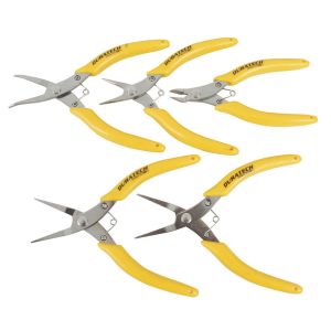Duratech Stainless Steel Tool Set 5 Piece 4 Pliers and 1 Cutter TH1812