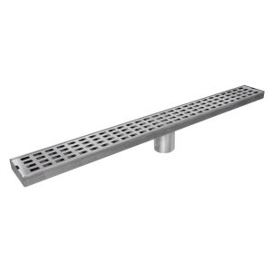 DTA FLLD1200RE Long Floor Drain 1200mm Suits 50mm Stainless Steel Hayman Series FLLD1200RE