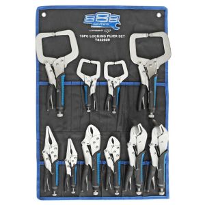 888 Tools Locking Plier & Weld Clamp Kit MEGA 10 Piece T832929