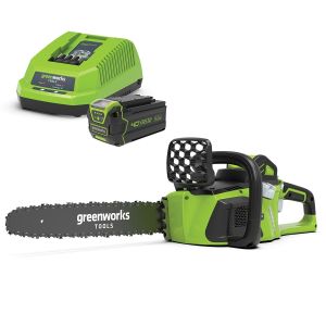 Greenworks 40V 4.0Ah 400MM Chainsaw Kit 20077AU-Kit-4