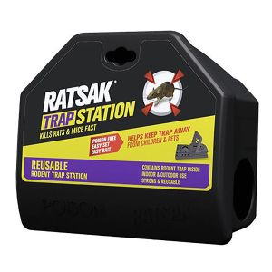 Ratsak Rodent Trap Station Reusable Lock & Key Y20-2432