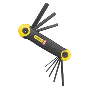 Stanley 8PC Metric Folding Hex Key Set 69-264