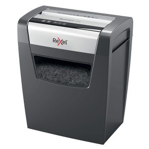 REXEL Office Paper Shredder Cross Cut Momentum 12 Sheet 23L Bin X312 2104572AU