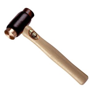 Thor Hammer 50mm Face Copper/Rawhide 2830G (5-1/4LB) Wood Handle Mallet TH216