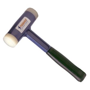 Thor Hammer 44mm White Face Deadblow 900G (2LB) Aluminium Alloy Mallet TH1414N
