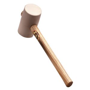 Thor Hammer White Rubber 1450G (3LB) Wood Handle Mallet TH957W