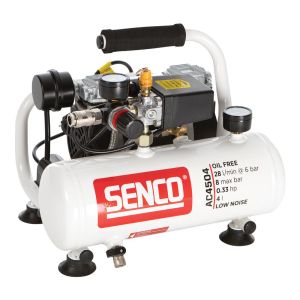 Senco Air Compressor Low Noise 240v 0.33hp 4L AC4504