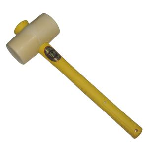 Thor TH953WFG Hammer White Rubber 690G (1-1/2LB) Fibreglass Handle Mallet TH953WFG