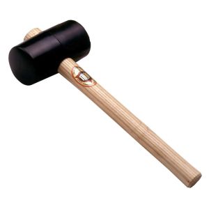 Thor TH952 Hammer Black Rubber 310G (3/4LB) Wood Handle Mallet TH952