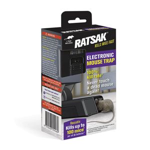 RATSAK Y27-1059 Electronic Mouse Trap No Touch Disposal Y27-1059