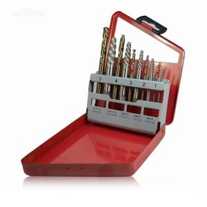 Intech 104-SE10 Screw Extractor Set 10 Piece with Left Hand Drill 104-SE10