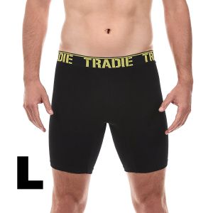 Tradie MJ1456 Trunks Long Leg 3 Pack LARGE Cotton / Elastane MJ1456
