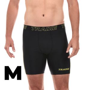 Tradie MJ1722 Trunks Long Leg Compression 2 Pack MEDIUM Nylon / Elastane MJ1722