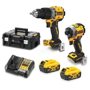 DeWALT 18V Brushless 2 Piece 5.0Ah Combo Kit DCZ2050P2T-XE