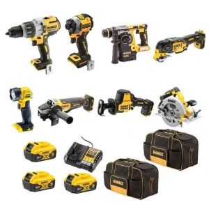 DeWALT 18V Brushless 8 Piece 5.0Ah Combo Kit DCZ801P3-XE