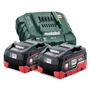 Metabo 12-36V 5.5Ah ASC 145 Fast Charger Starter Kit 5.5 LIHD 145 KIT AU62738105