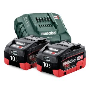 Metabo 12-36V 10.0Ah ASC 145 Fast Charger Starter Kit 10.0 LIHD 145 KIT AU62738110