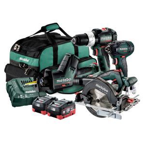Metabo 18V 5.5Ah 4 Piece Cordless Brushless Li-Ion Combo Kit AU68401050