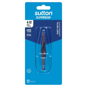 Sutton Supastep 4-12mm 9-Step Step Drill Bit D50541209