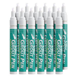 Artline EK-419-12 Grout Pens 12 Piece  White 2.0 - 4.0mm (Writing width) EK-419-12