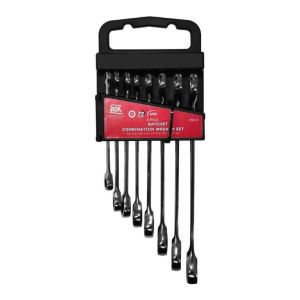 AOK Spanner Set 8 Piece 72T One Way Gear Ratchet RSK-8