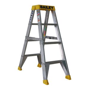 Bailey Pro 1.2M 150kg 4 Step Aluminium Double Sided Stepladder FS13961