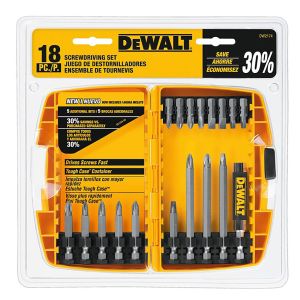 DeWALT 18PC Screwdriving Bit Set W/ToughCase DW2174