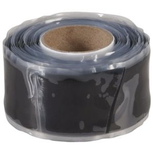 Black Self-Fusing Silicon Tape 25mm x 3m