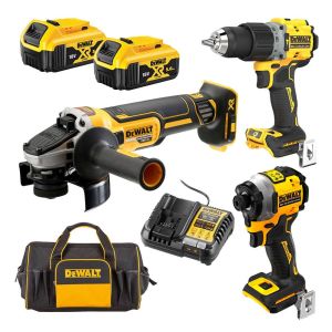 DEWALT 18V XR 3 PIECE COMBO KIT - 5.0AH DCZ322P2-XE