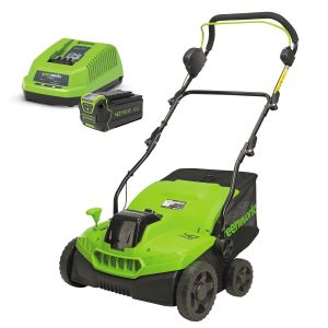 Greenworks 40V 4.0Ah Scarifier/Dethatcher Kit 2518007AU