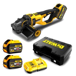 DeWALT 54V XR FLEXVOLT 230mm Brushless Angle Grinder Kit (2 x 9.0Ah) DCG460X2-XE