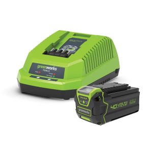 Greenworks 40V 4.0Ah Battery and Charger Kit 2931802AU-Kit-4