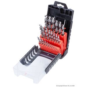 Harlingen 1-13mm HSS Drill Set H-512-11-1S1