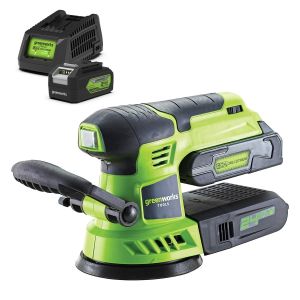 Greenworks 24V 4.0Ah 125MM Orbital Sander Kit 3100107AU-Kit-4