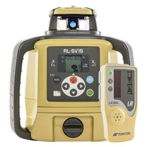 Topcon 313990736 Rotating Laser Single Grade Rechargeable STANDARD Inc LS-80X Receiver RL-SV1S 313990736