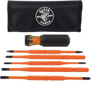 Klein 8-in-1 Insulated Interchangeable Screwdriver Set A-32288