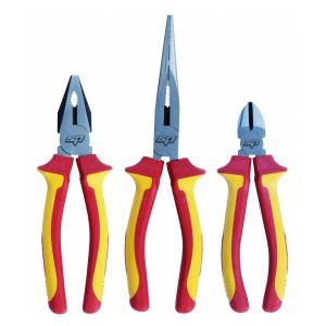 SP Tools 3PC 200MM Insulated 1000V VDE Pliers Set SP32909