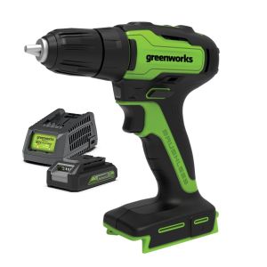 Greenworks 24V 2.0Ah Drill Kit w/Case 3704007AU-Kit-2